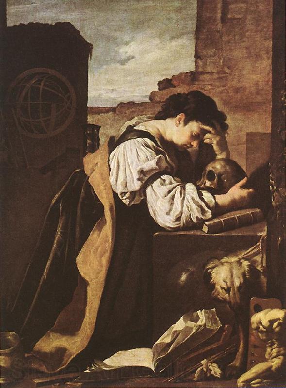 FETI, Domenico Melancholy dfgj Spain oil painting art